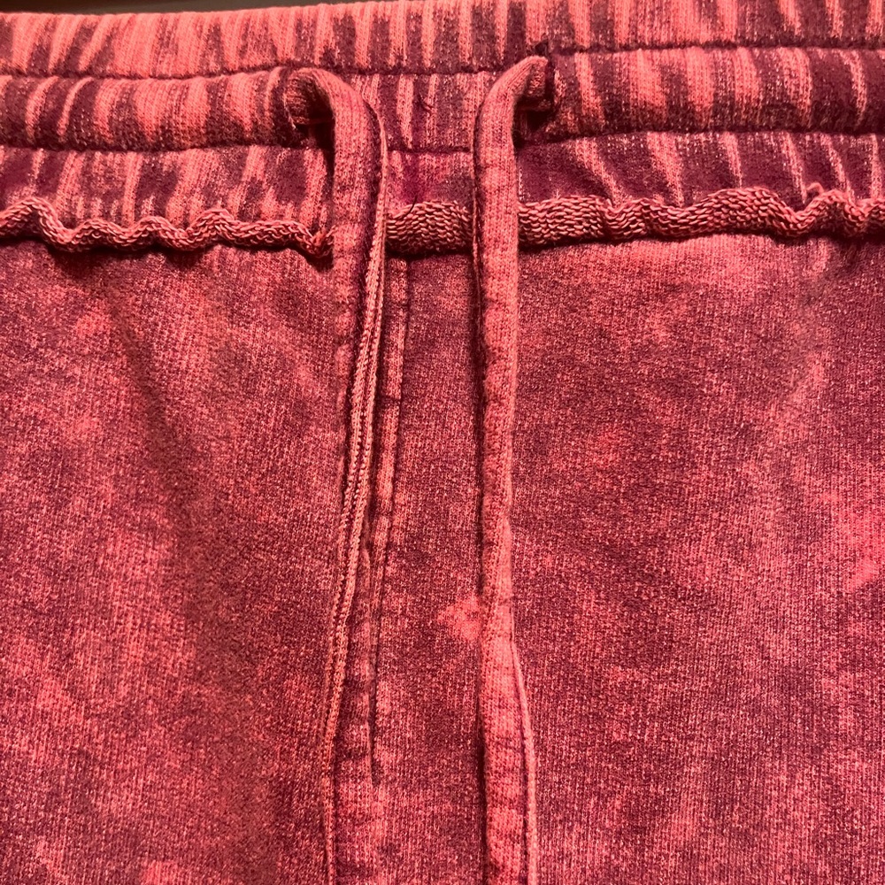 Zenana French Rose Mineral Wash Wide-Leg Pull-On Pants Size 3X - Picture 7 of 10